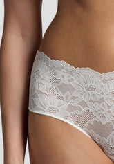 Culotte in Pizzo Elasticizzato 496 Belseno Essere - Seta - Seta | Lepel