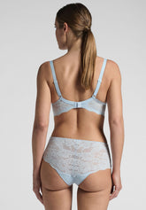 Culotte in Pizzo Elasticizzato 496 Belseno Essere - Celeste - Celeste | Lepel