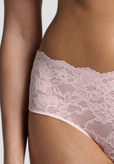 Culotte in Pizzo Elasticizzato 496 Belseno Essere - Rosa - Candy rose | Lepel