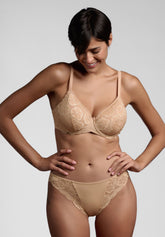 253 Belseno Pizzo Brazilian briefs - Nude - Nudo | Lepel