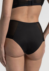 Slip Vita Alta Panties 306 Belseno Tesoro - Nero - Nero | Lepel