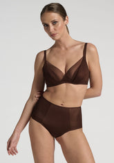 Slip Vita Alta Panties 306 Belseno Tesoro - Cacao - Cacao | Lepel