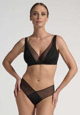 Slip Brasiliano 303 Belseno Tesoro - Nero - Nero | Lepel