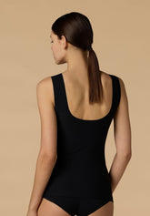 Top Bra con Coppette Removibili Skin2Skin - Nero - Nero | Lepel