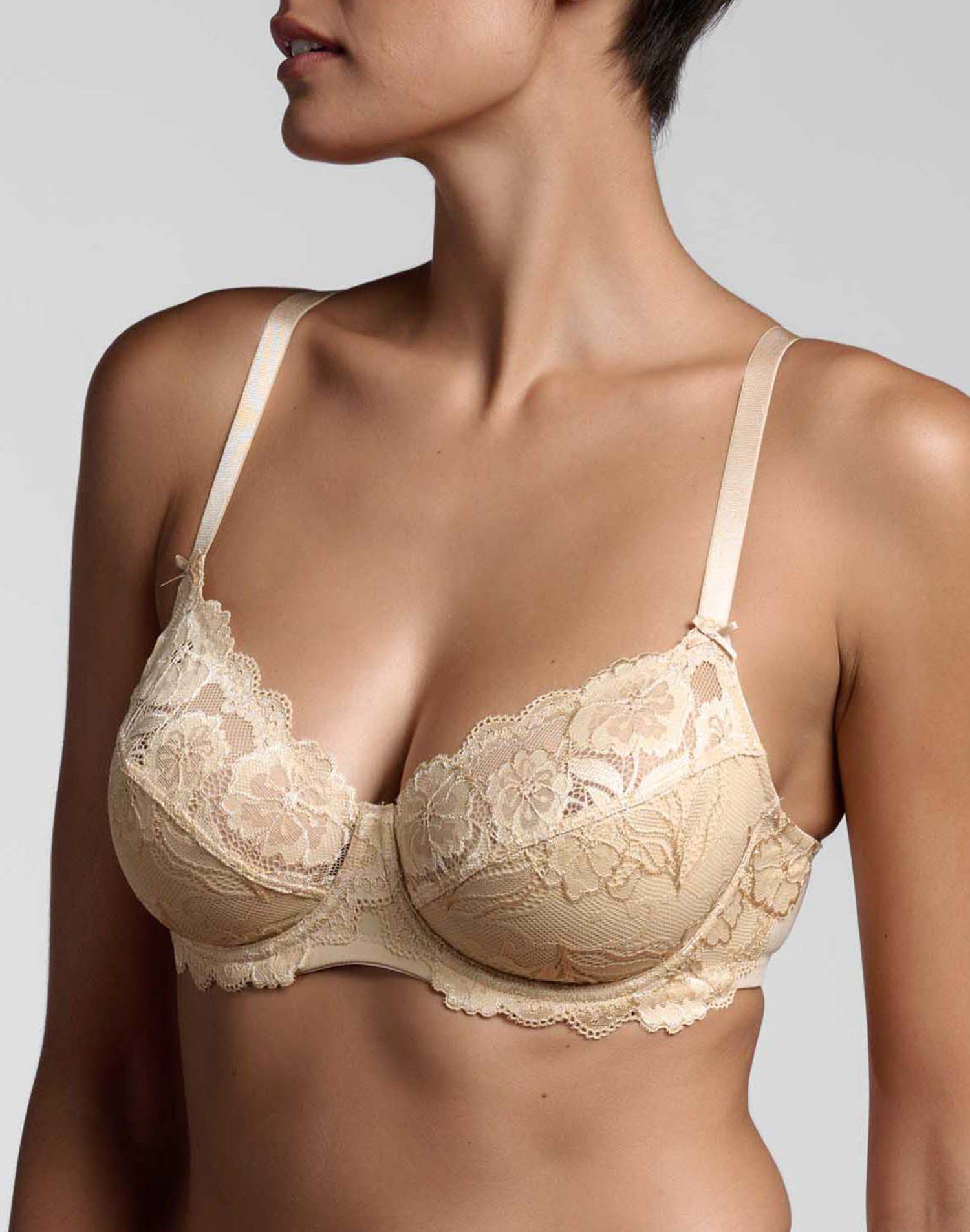 Reggiseno in Pizzo nel Colore Nude