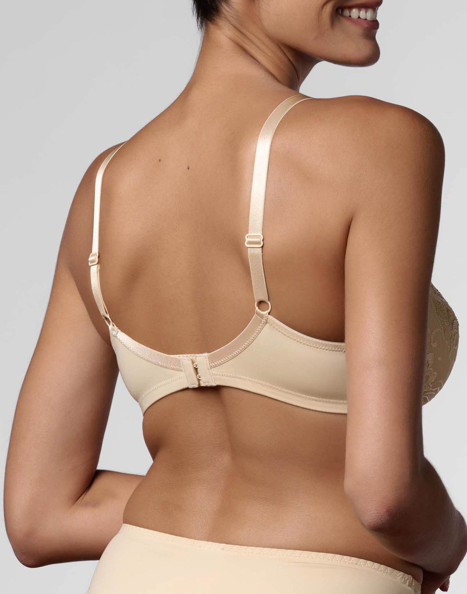 Retro di Reggiseno color Nude