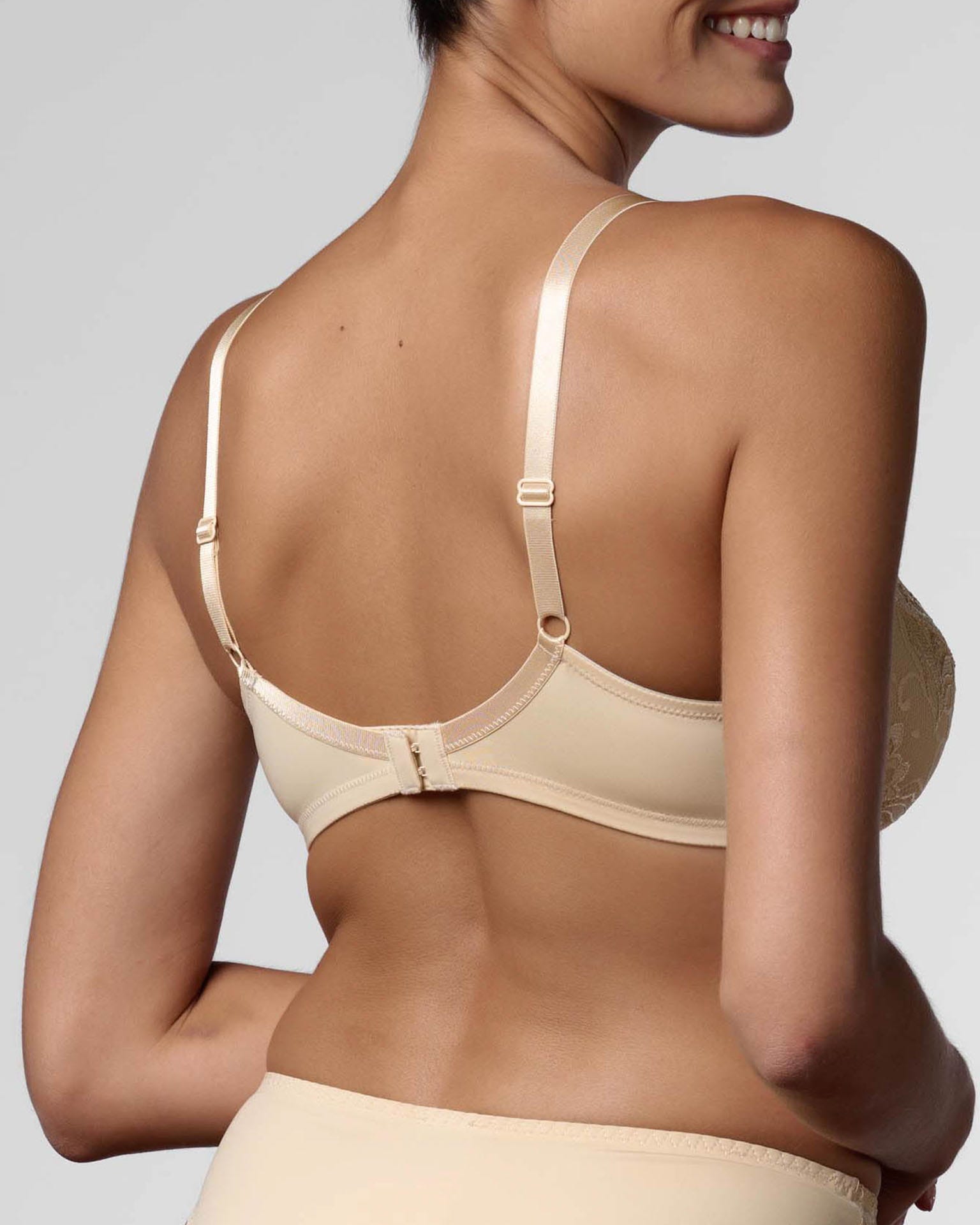 Retro di Reggiseno color Nude